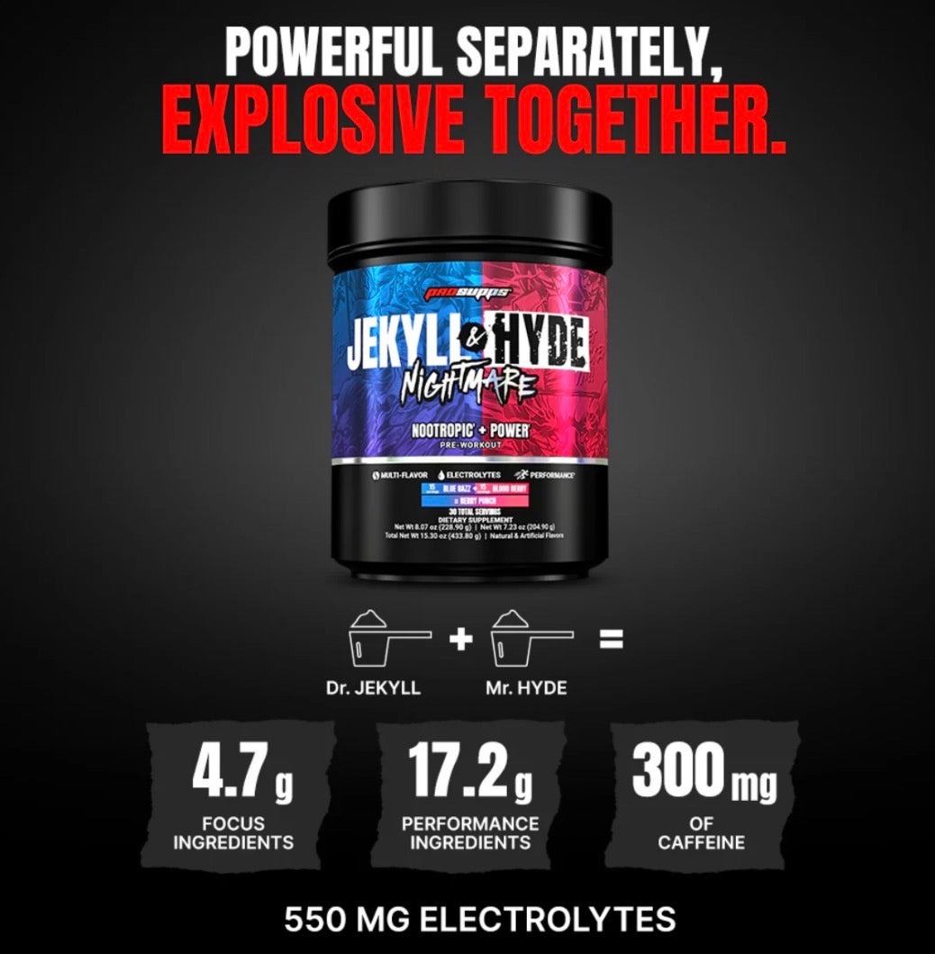 PRÉ TREINO JEKYLL & HYDE - 598G