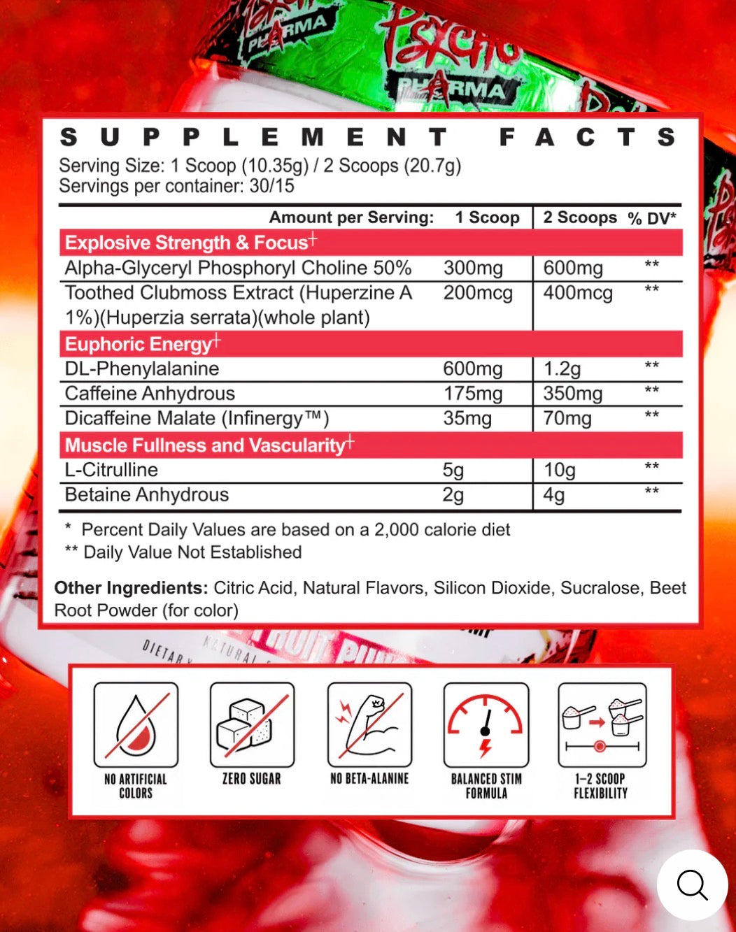 PRÉ TREINO VITALS - 310G