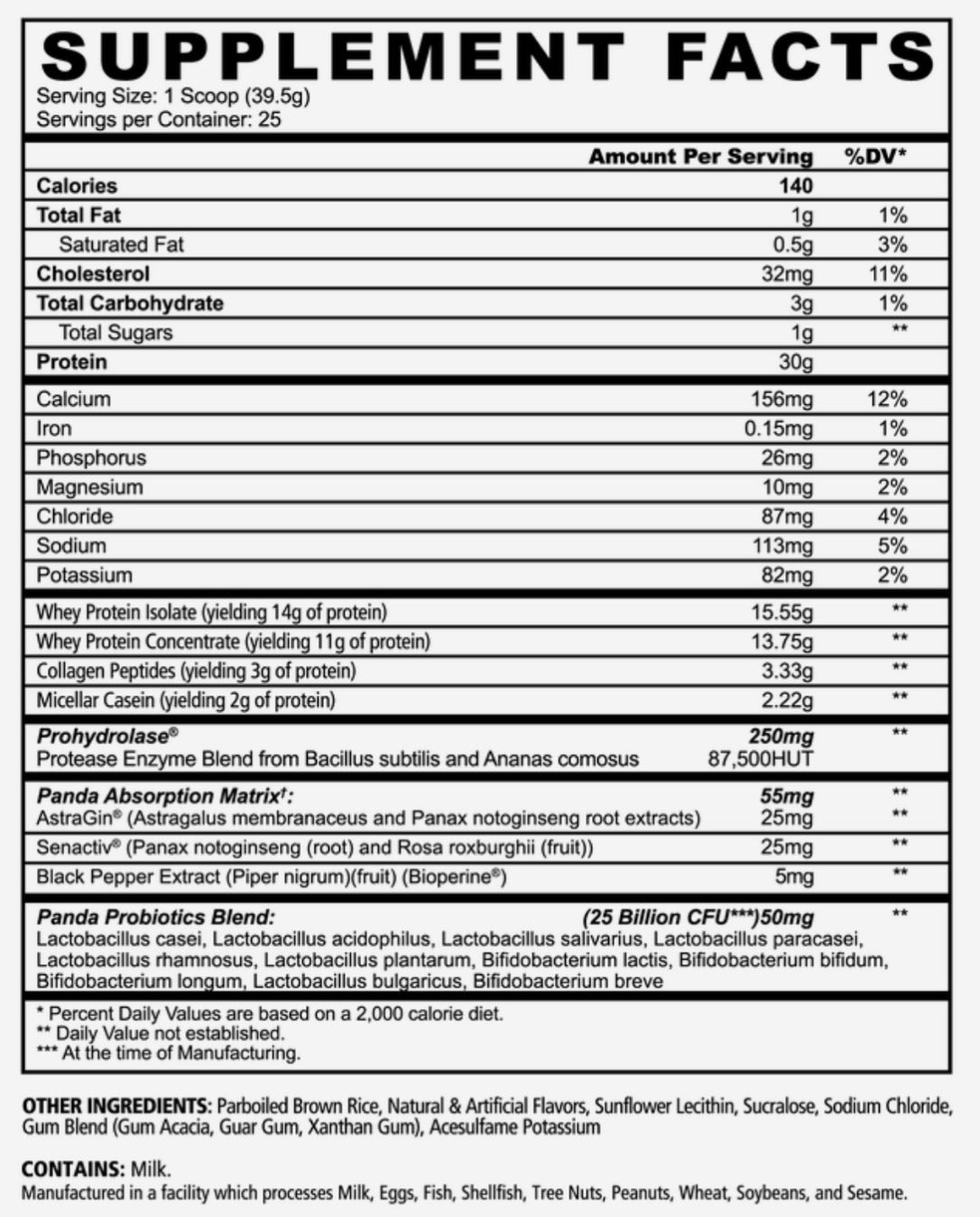 PANDA FUEL WHEY MARSHMALLOW - 987G