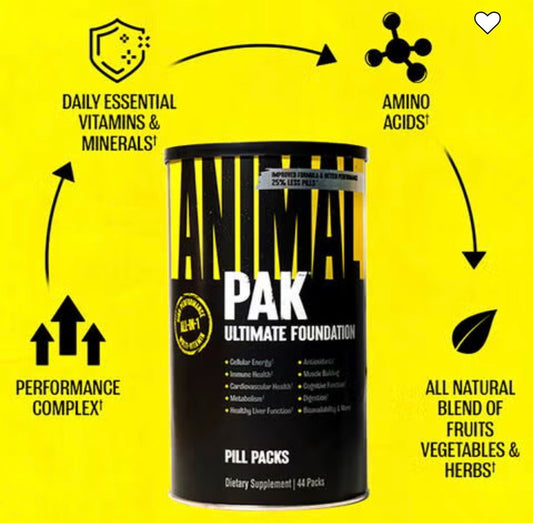 ANIMAL PAK - 44 PACKS