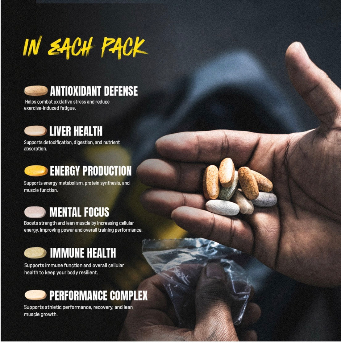ANIMAL PAK - 44 PACKS