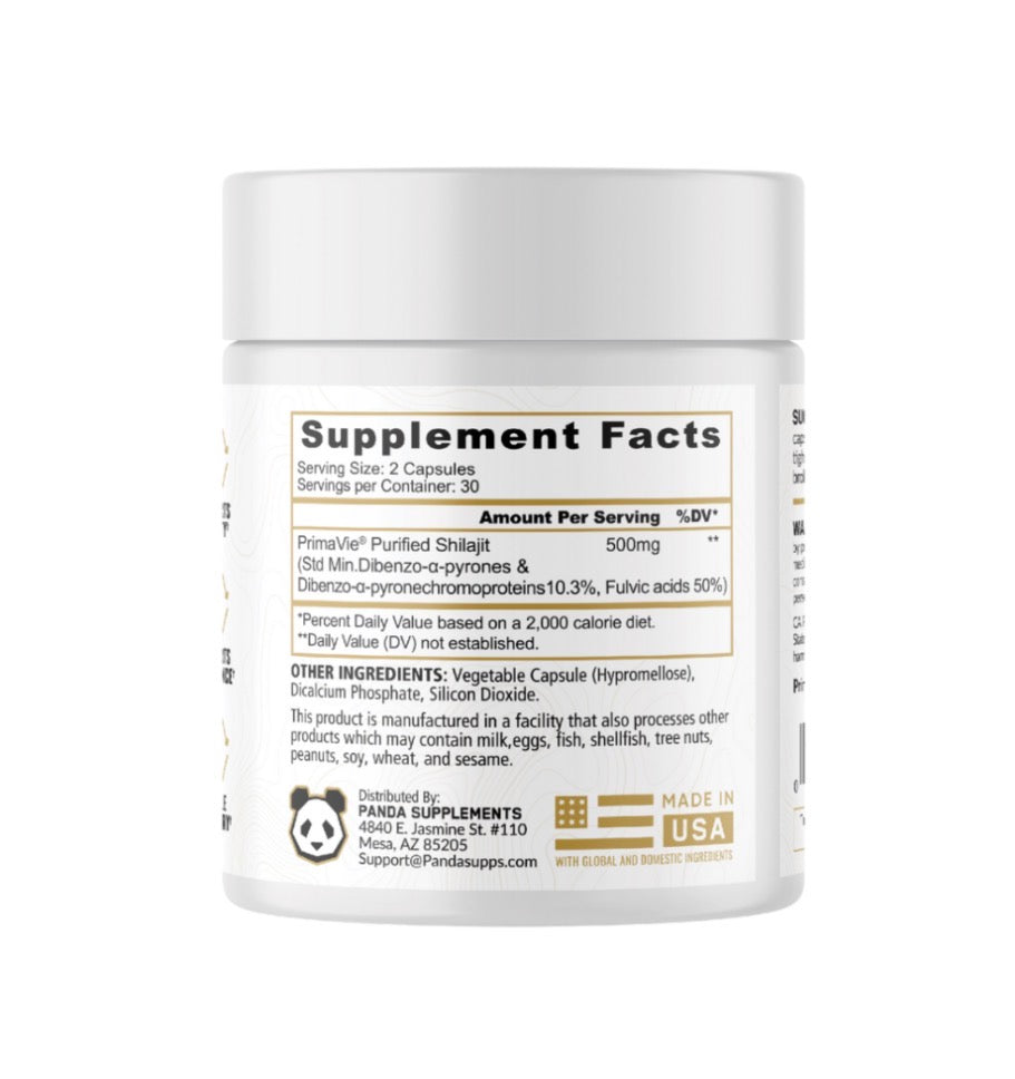 SHILAJIT - 60 CAPSULAS
