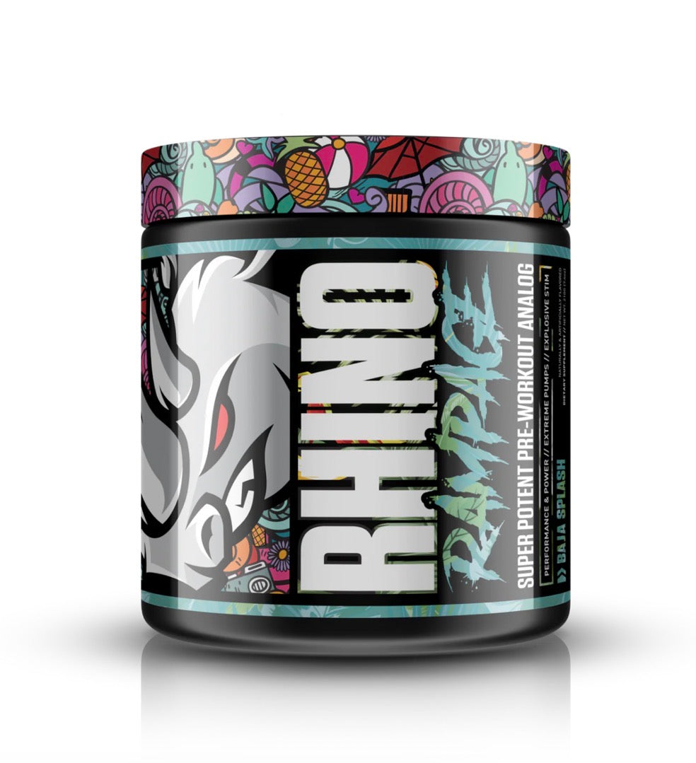PRÉ TREINO RHINO RAMPAGE - 210G