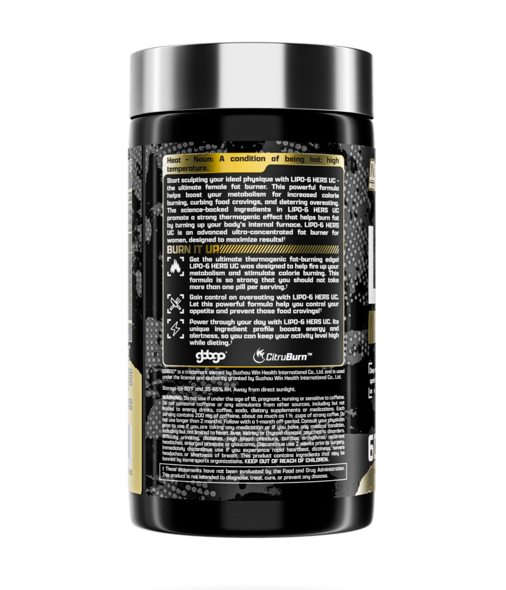 LIPO 6 HERS (MULHERES) ULTRA CONTRADO - 60 CAPSULAS