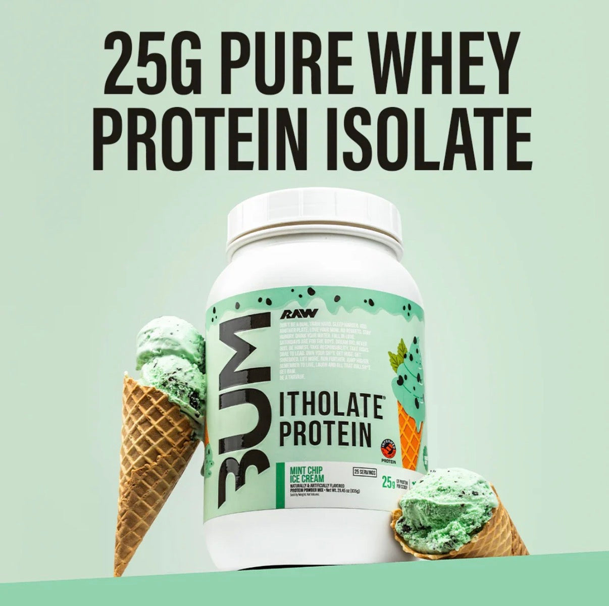 PROTEINA ISOLADA RAW CHOCOLATE COM MENTA 850G