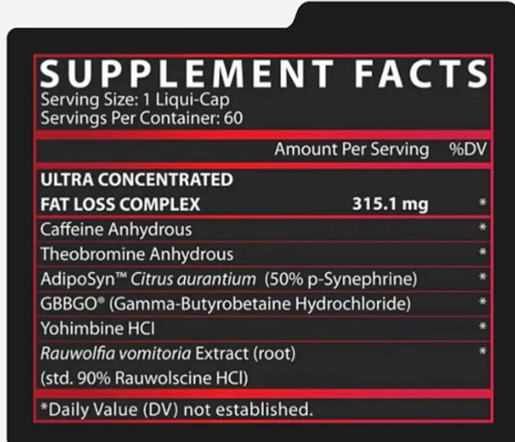 LIPO 6 BLACK ULTRA CONCENTRADO - IMPORTADO