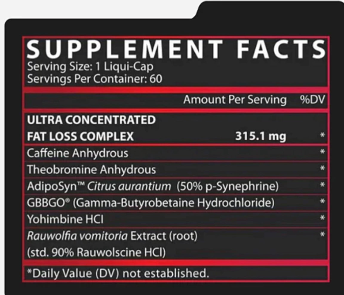 LIPO 6 BLACK ULTRA CONCENTRADO - IMPORTADO