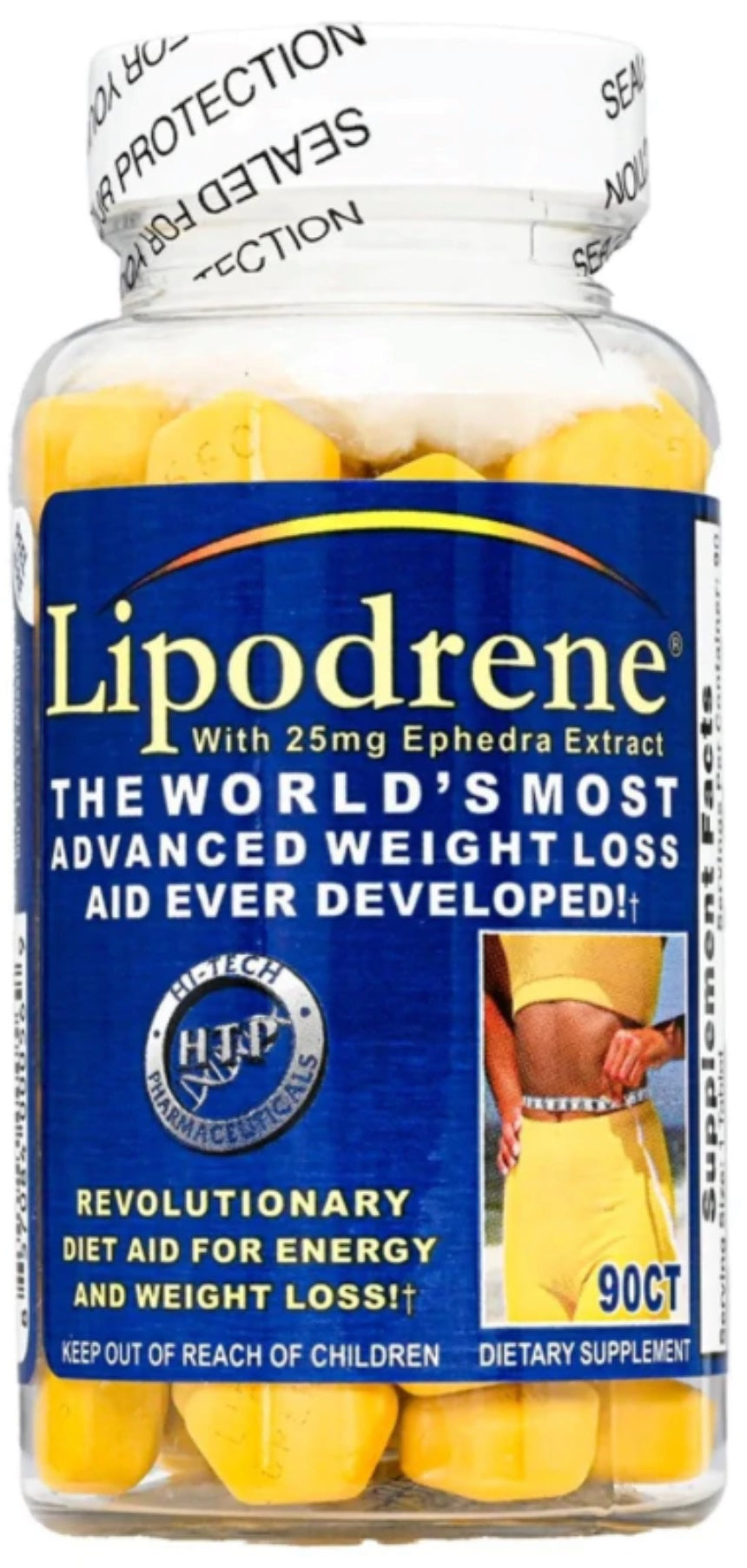LIPODRENE IMPORTADO - 90 TABLETES