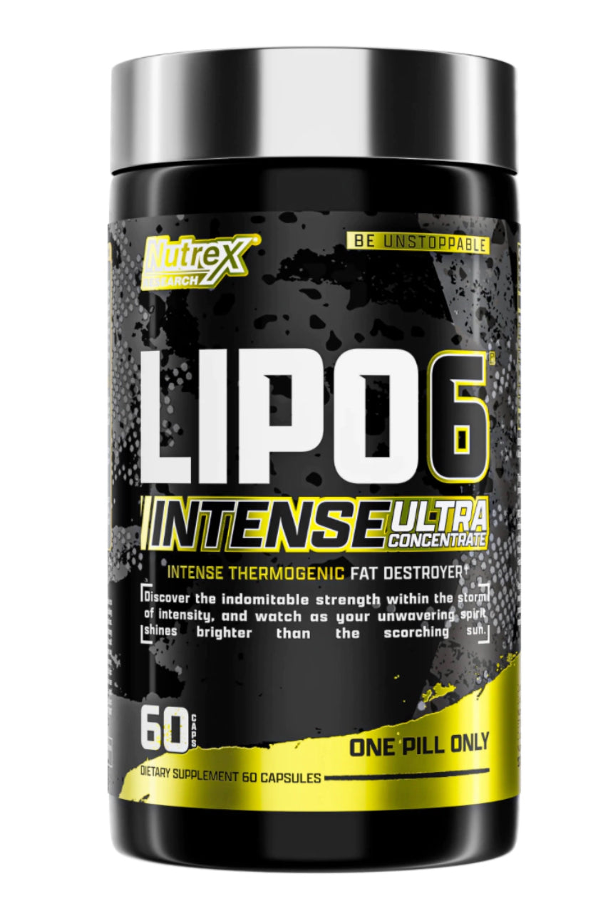 LIPO 6 BLACK INTENSE IMPORTADO - 60 CAPSULAS