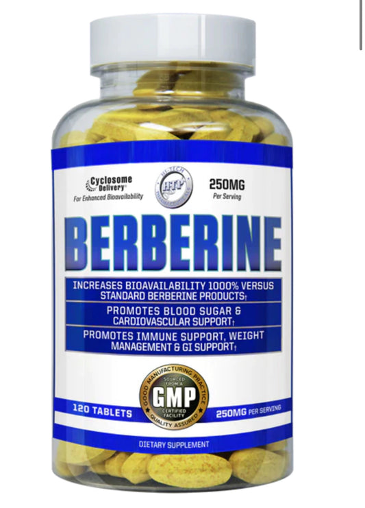 BERBERINE HITECH 250MG - 120 TABLETES