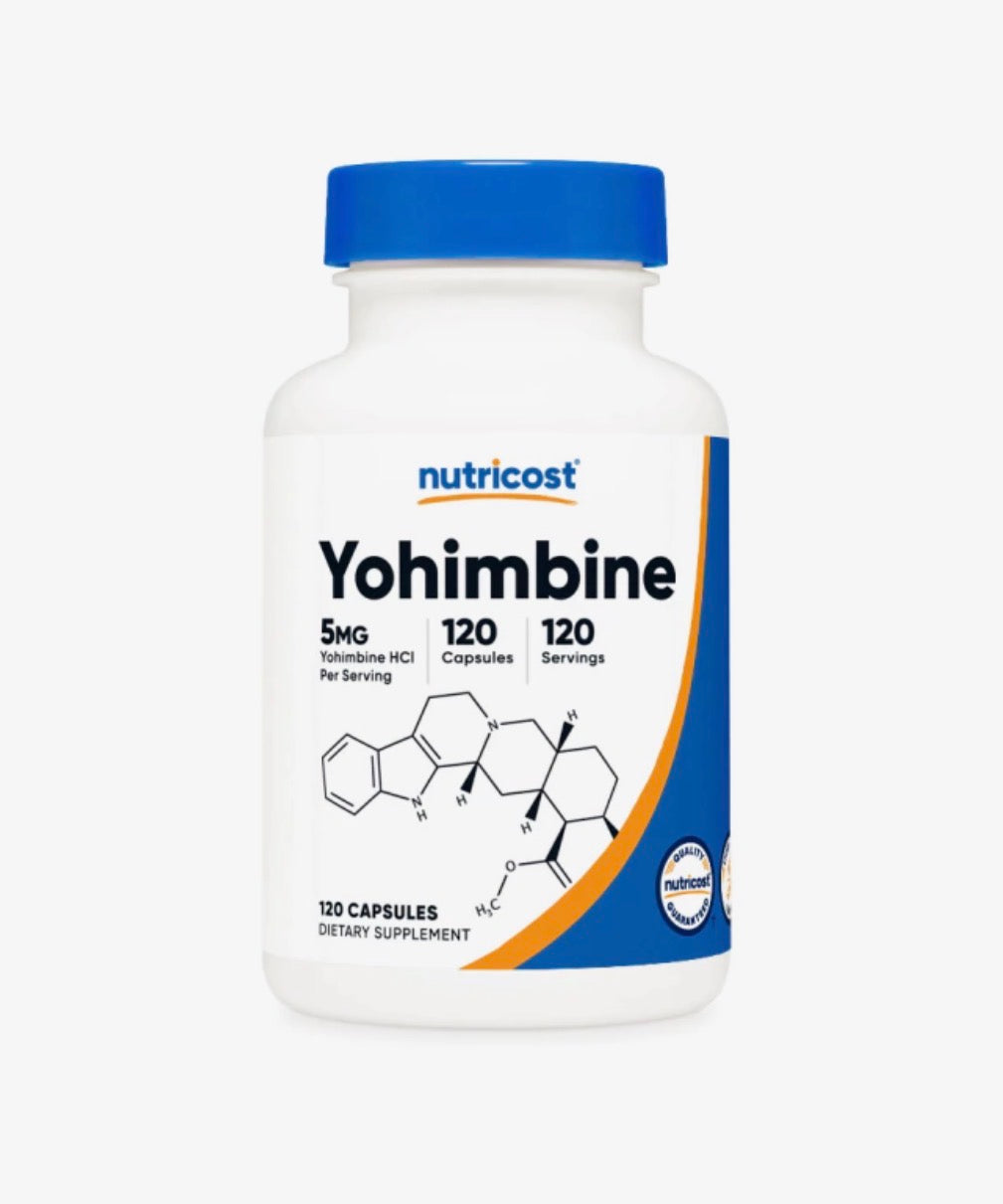 YOHIMBINE NUTRICOST 5MG - 120 CAPSULAS