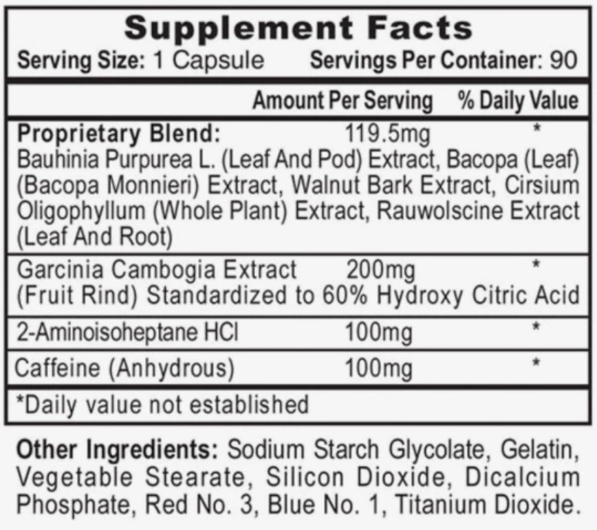 HYDROXY ELITE IMPORTADO - 90 CÁPSULAS
