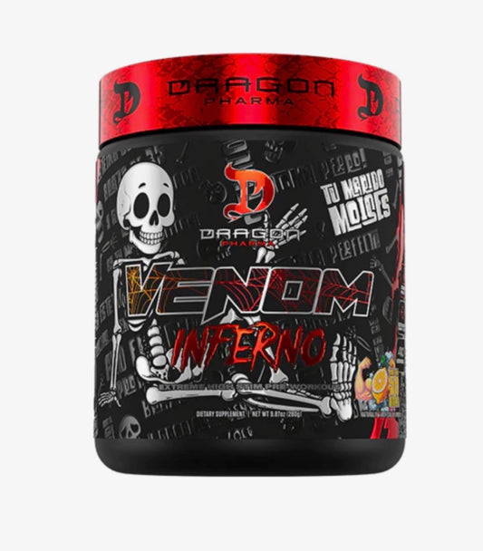 PRÉ TREINO IMPORTADO VENOM INFERNO 280G