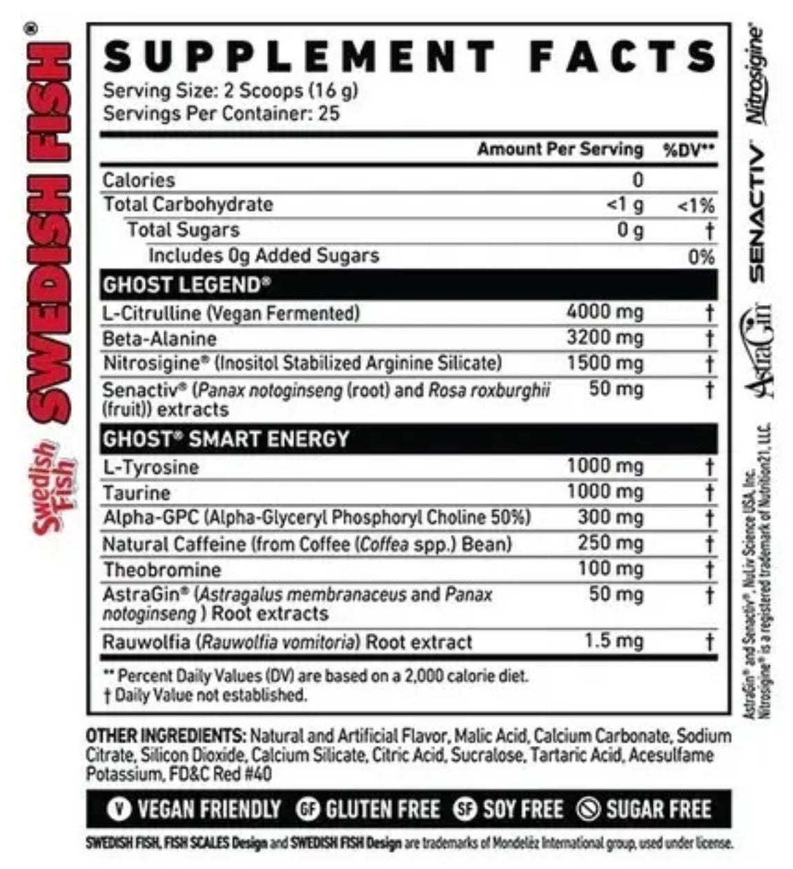 PRÉ TREINO GHOST LEGEND - 630G
