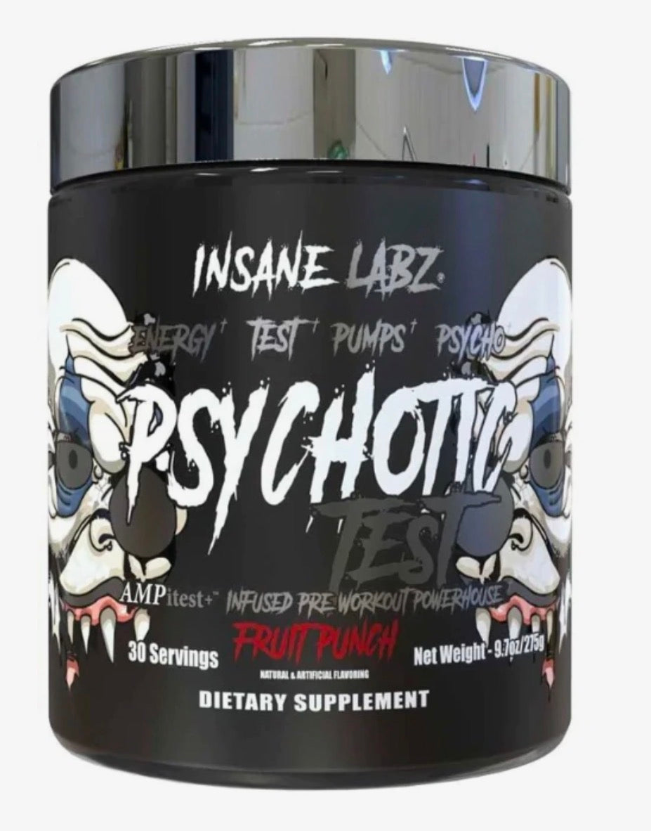 PRÉ TREINO IMPORTADO PSYCHOTIC TESTO - 275G