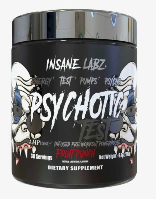 PRÉ TREINO IMPORTADO PSYCHOTIC TESTO - 275G
