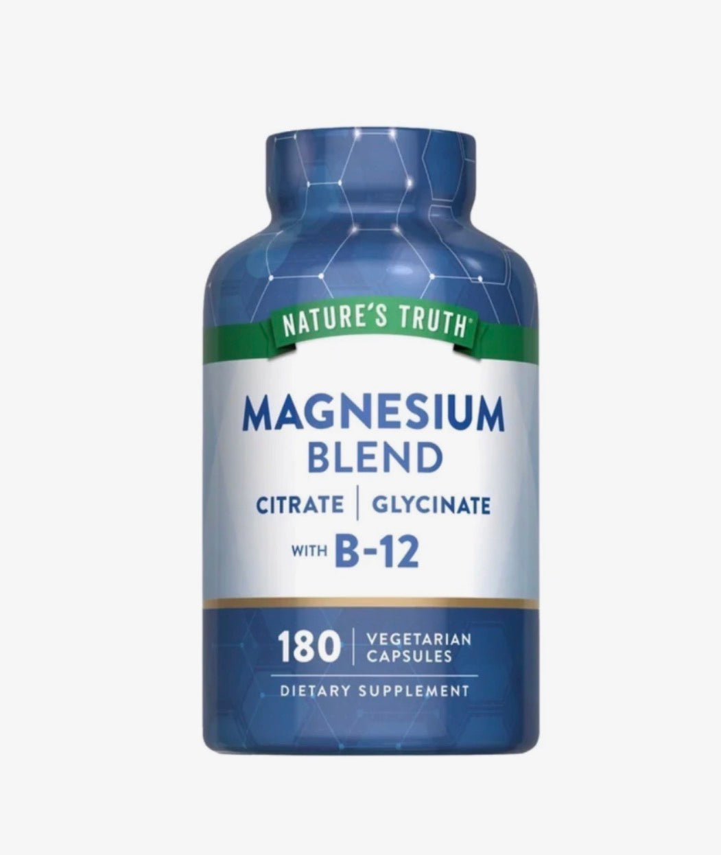 MAGNESIUM BLEND COM B12 - 180 CAPSULES