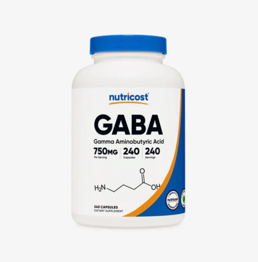 GABA NUTRICOST 750MG - 240 DOSES