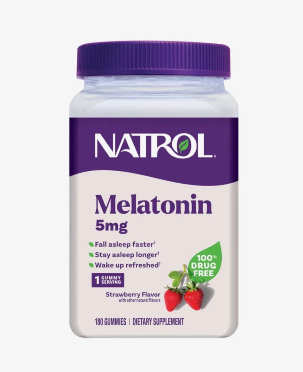 MELATONINA NATROL 5MG 180 GUMMIES (DOSES)