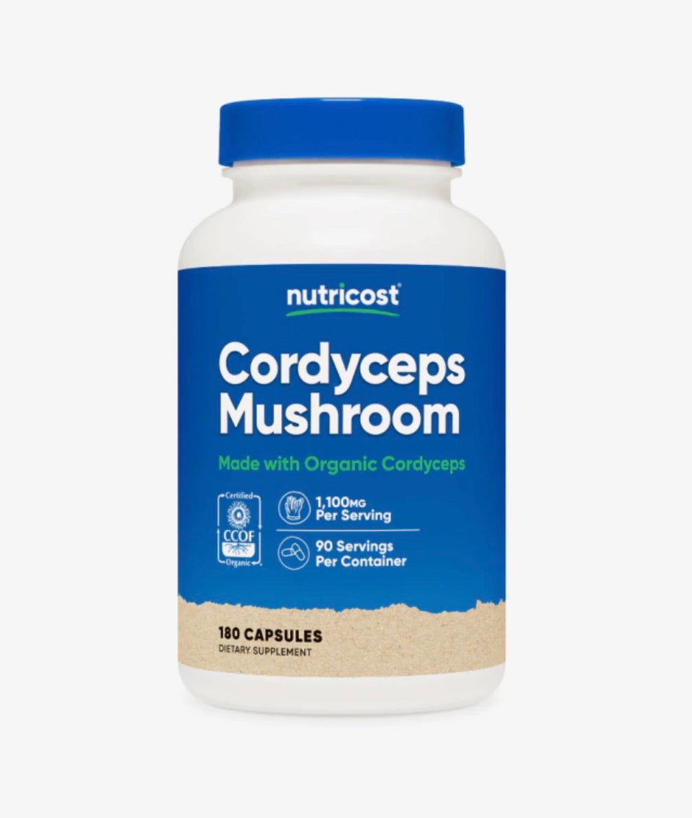 CORDYCEPS MUSHROOM - 180 CAPSULES