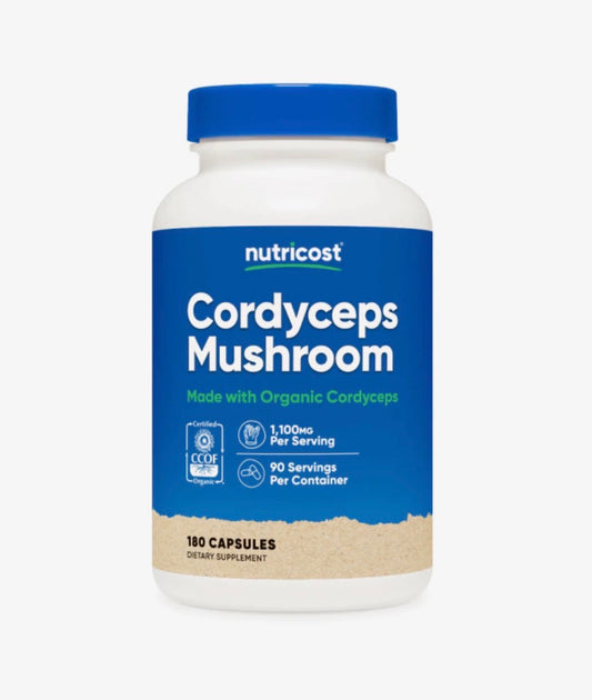 CORDYCEPS MUSHROOM - 180 CAPSULES