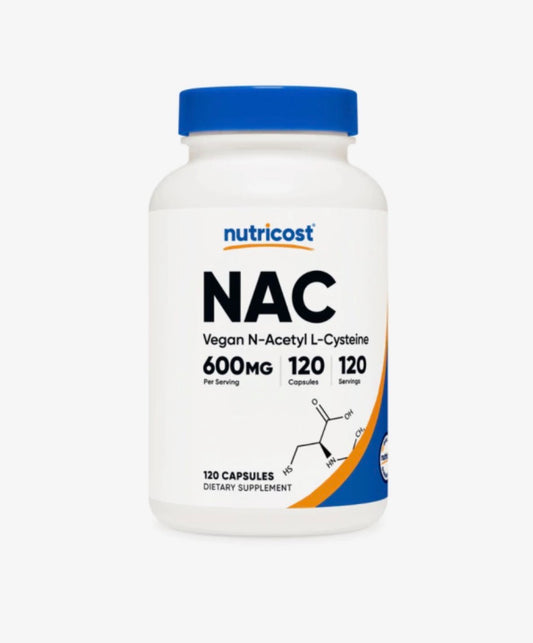 NAC NUTRICOST 600MG - 120 DOSES