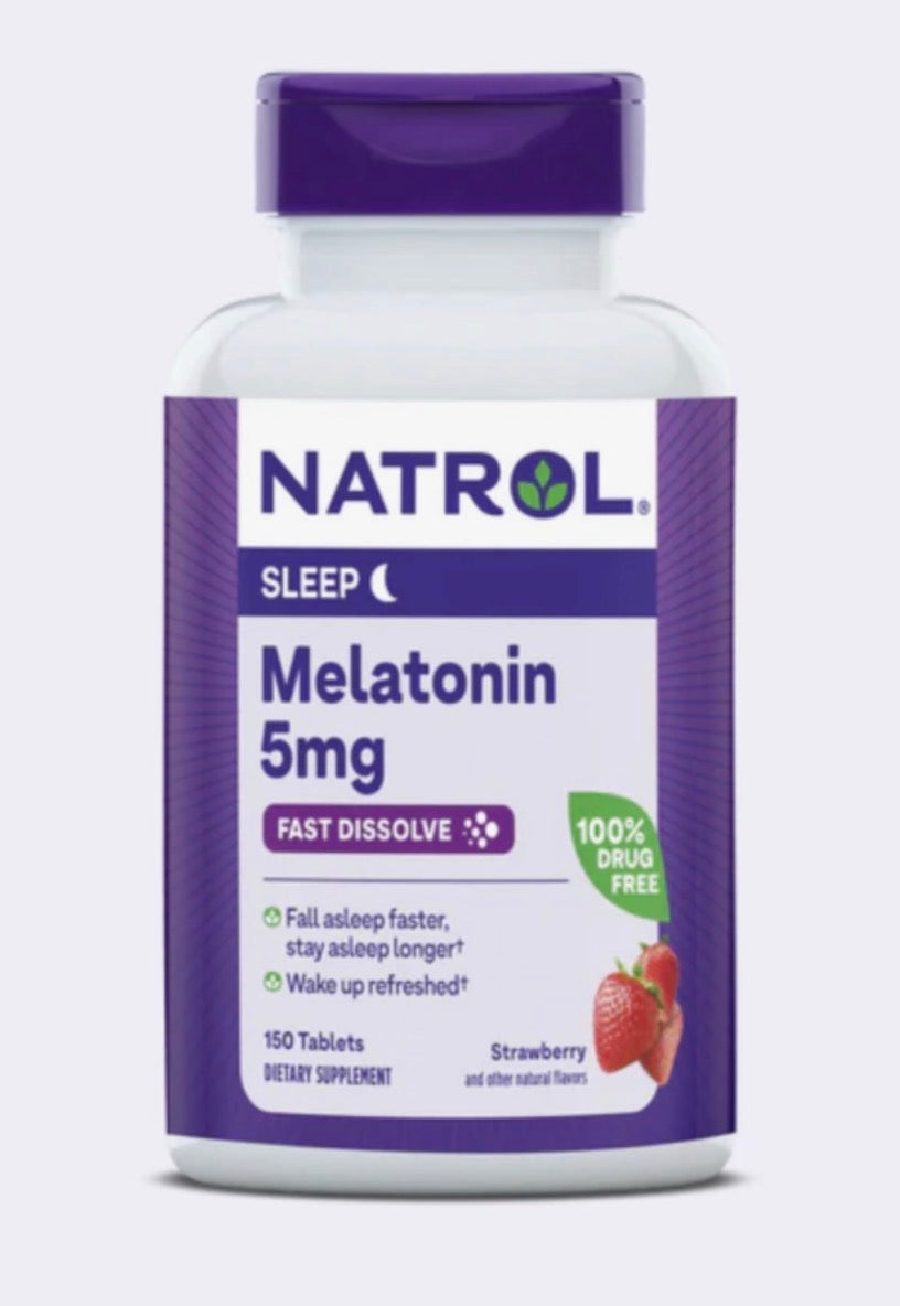MELATONINA NATROL 5MG MASTIGÁVEL - 90 TABLETES