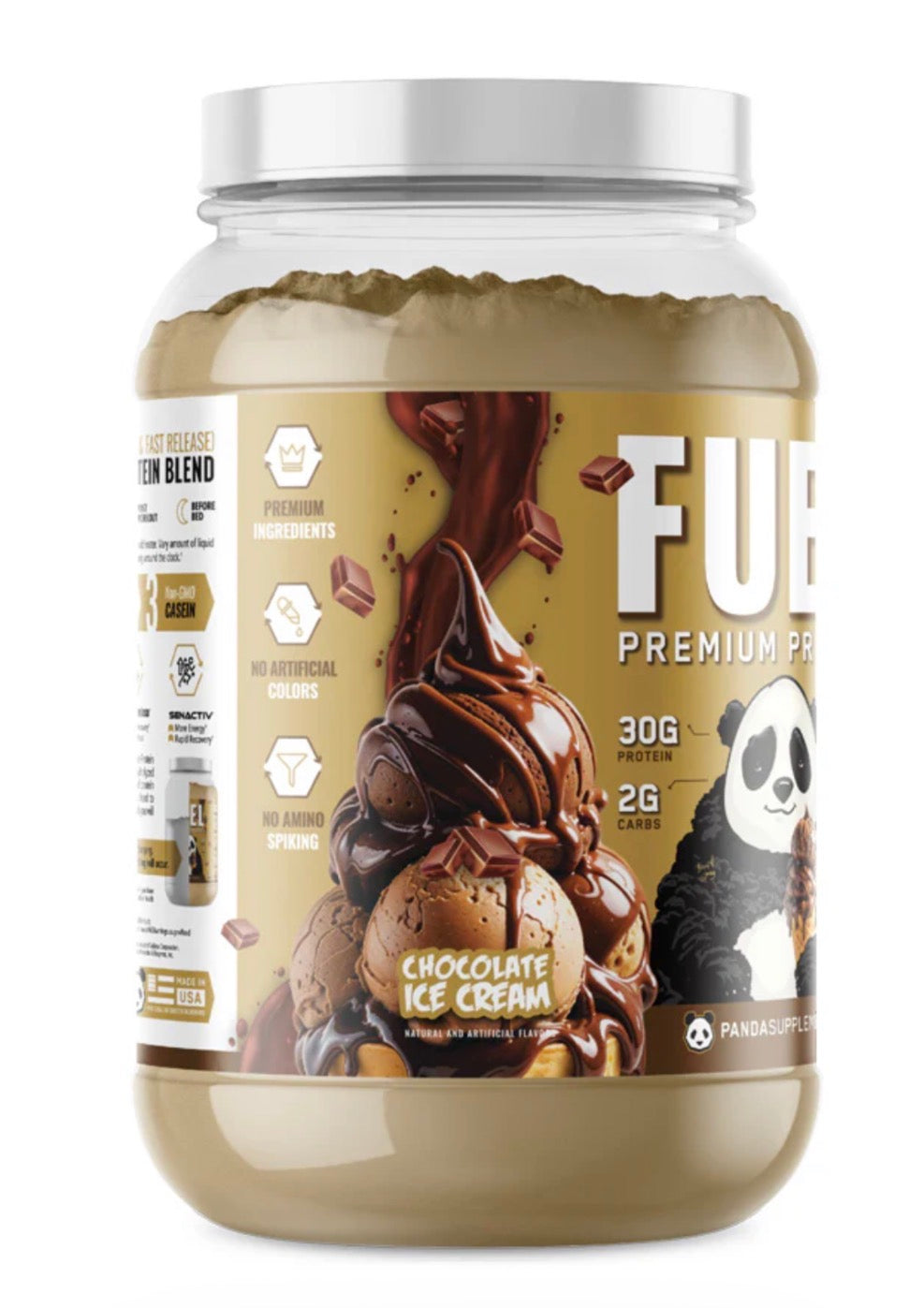 PANDA FUEL WHEY SORVETE DE CHOCOLATE - 965G