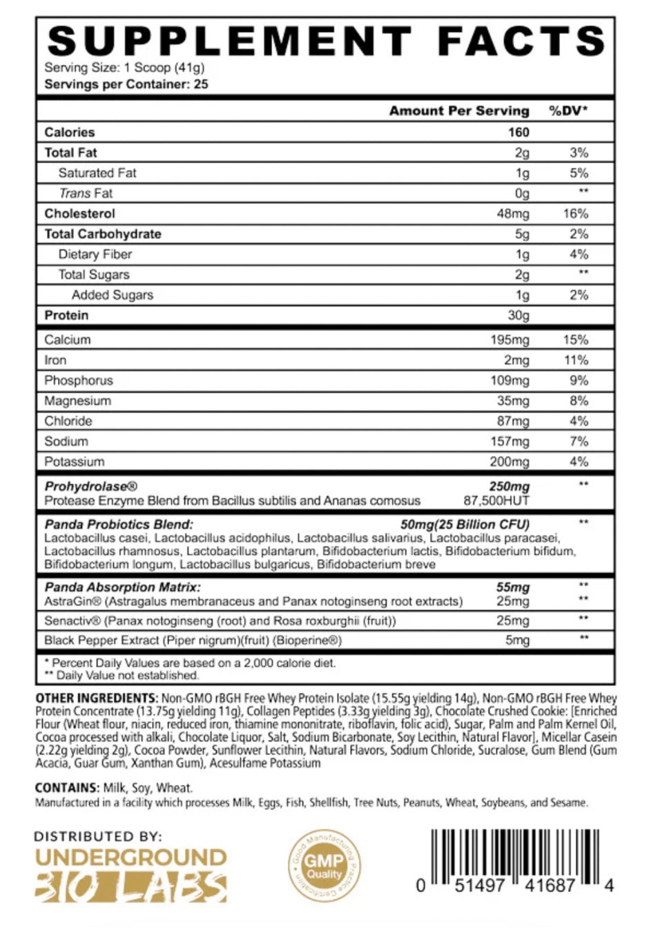 PANDA FUEL WHEY SORVETE CHOCOLATE COM MENTA - 1025G