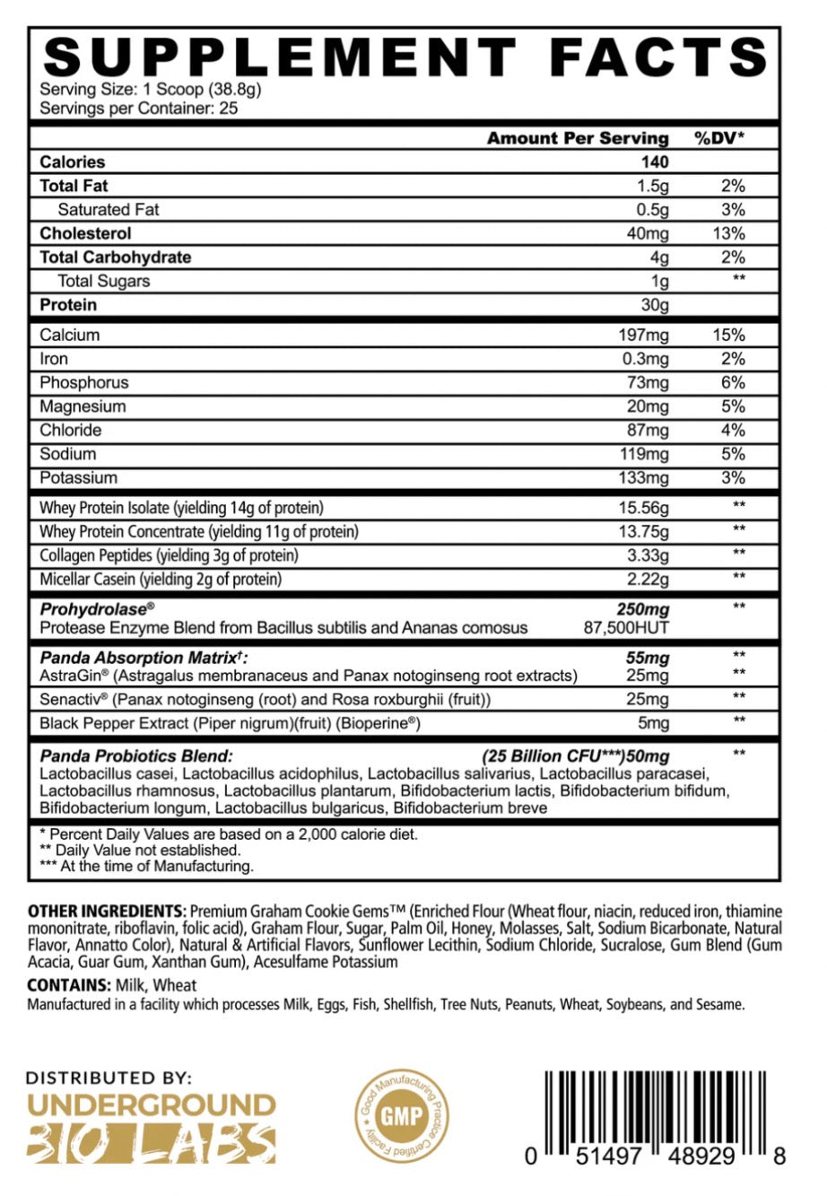 PANDA FUEL WHEY SORVETE CARAMELO CROCANTE - 970G
