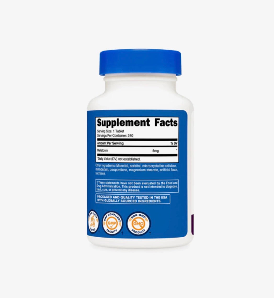 MELATONINA SUB-LINGUAL NUTRICOST 5MG - 240 DOSES