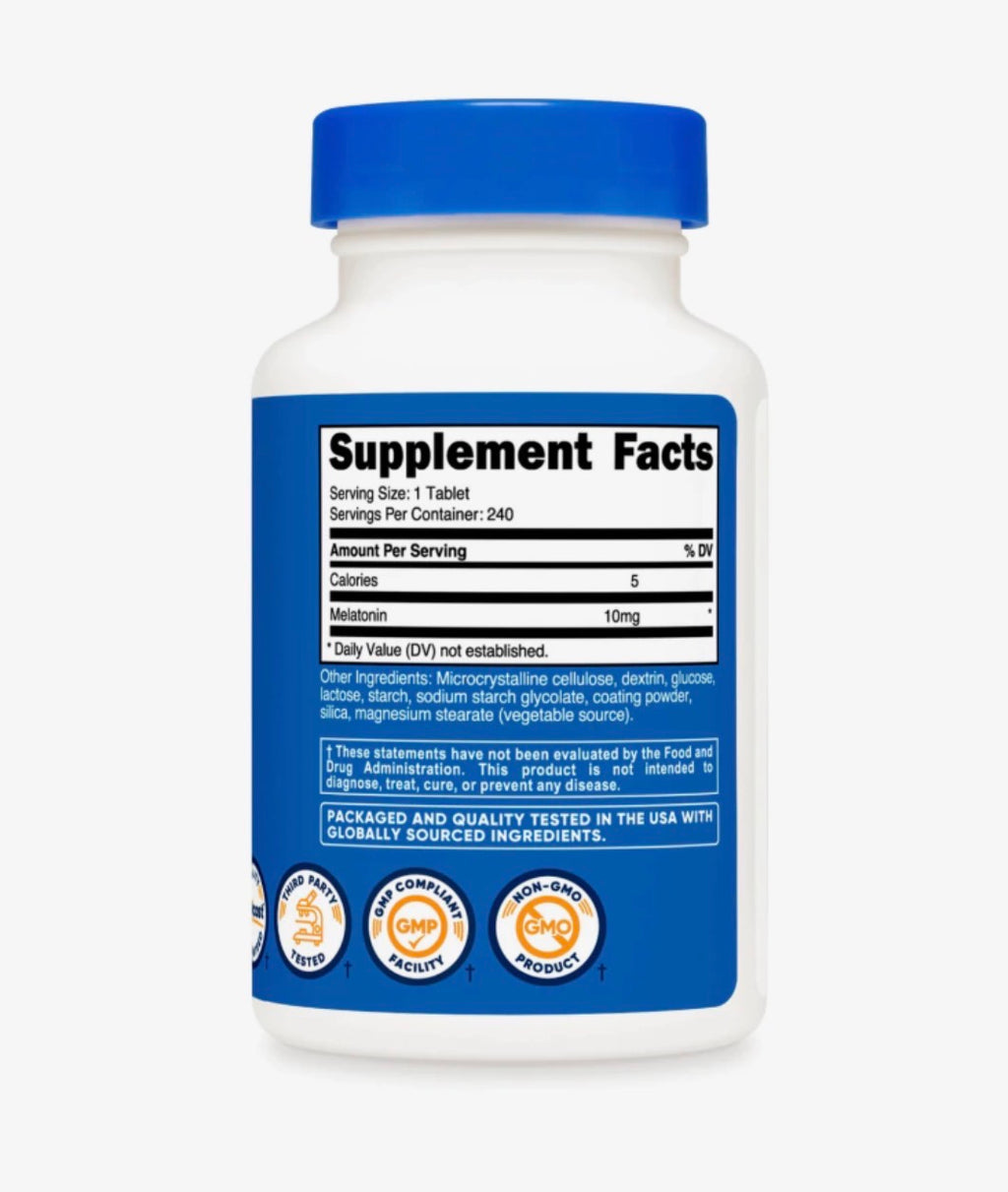 MELATONINA 240 CAPSULAS (8 MESES) - 10MG