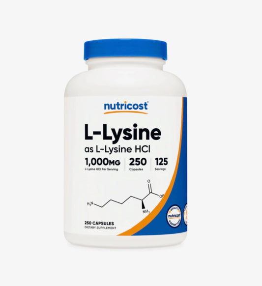 L-LYSINE NUTRICOST 250 CAPSULES