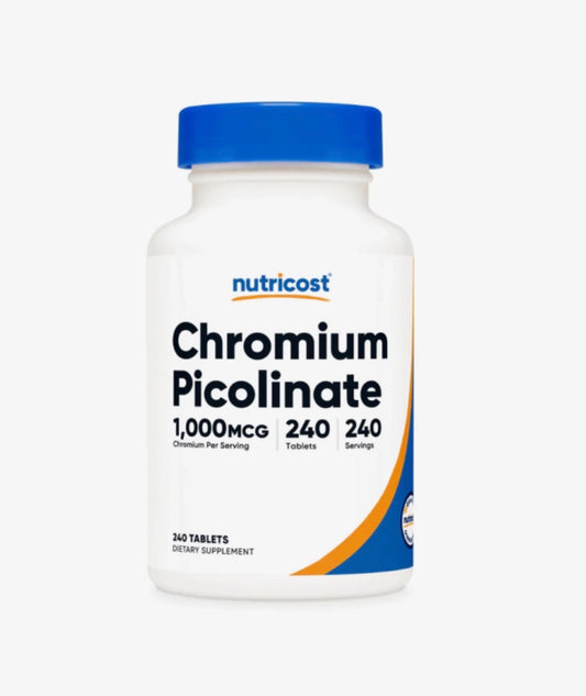 CHROMIUM PICOLINATE 1000MCG - 240 DOSES