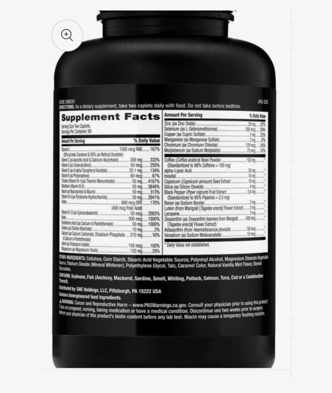 MULTIVITAMINICO MEGA MAN IMPORTADO - 180 TABLETES