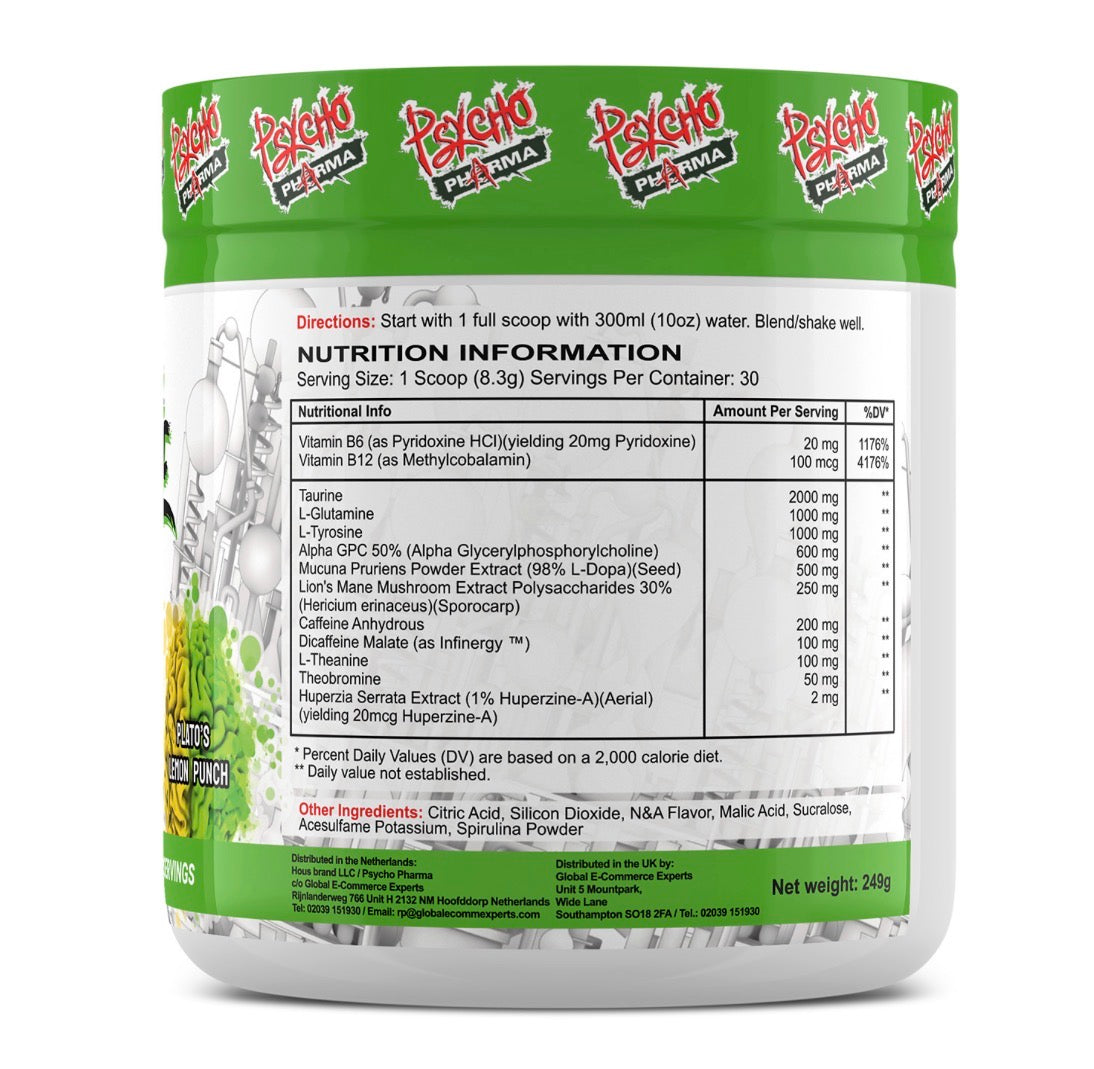 PRÉ TREINO INFINITE BRAIN NOOTRÓPICO - 240G