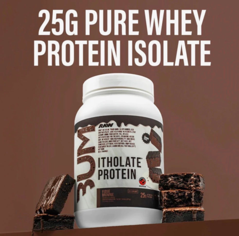 PROTEINA ISOLADA RAW FUDGE BROWNIE 875G