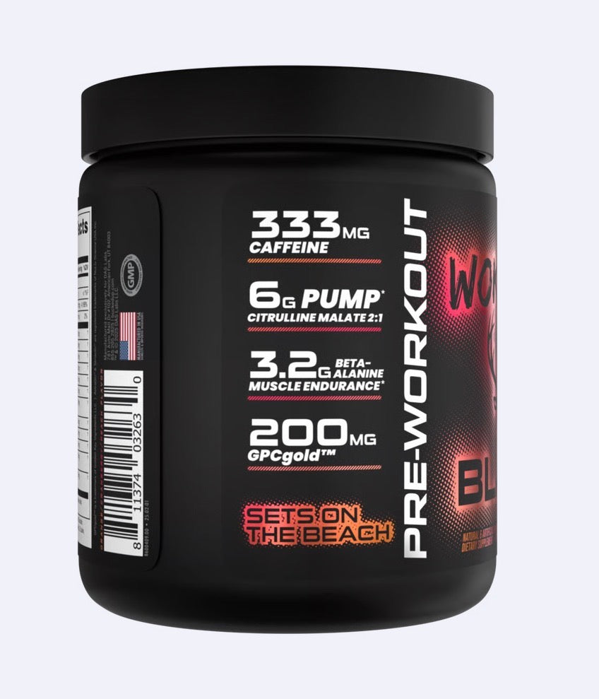 PRÉ TREINO WOKE AF BLACK - 357G