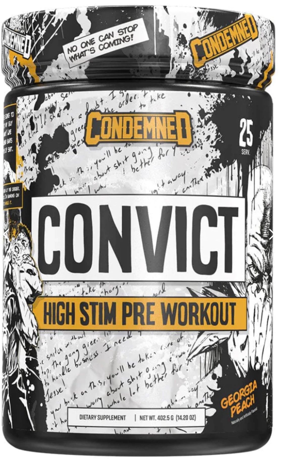 PRÉ TREINO CONVICT 418G