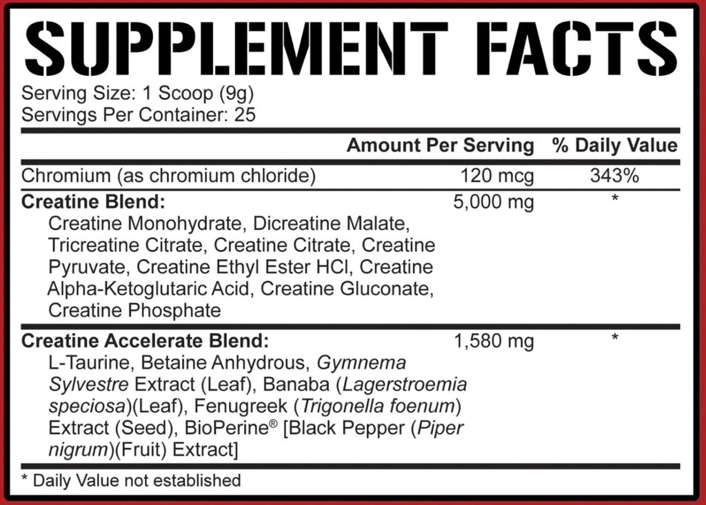 CREA-TEN IMPORTADA 225G - 75 DOSES