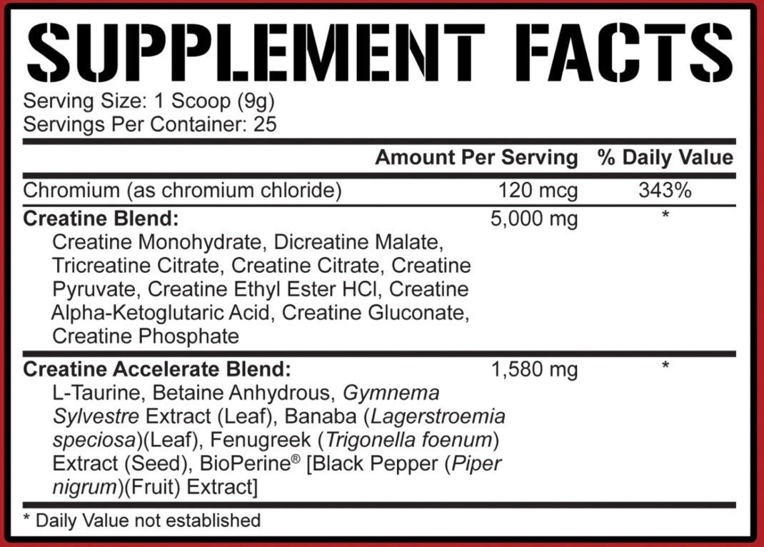 CREA-TEN IMPORTADA 225G - 75 DOSES