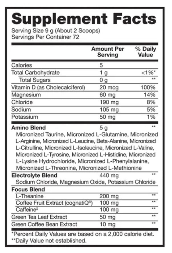 AMINO ENERGY ON - 648G