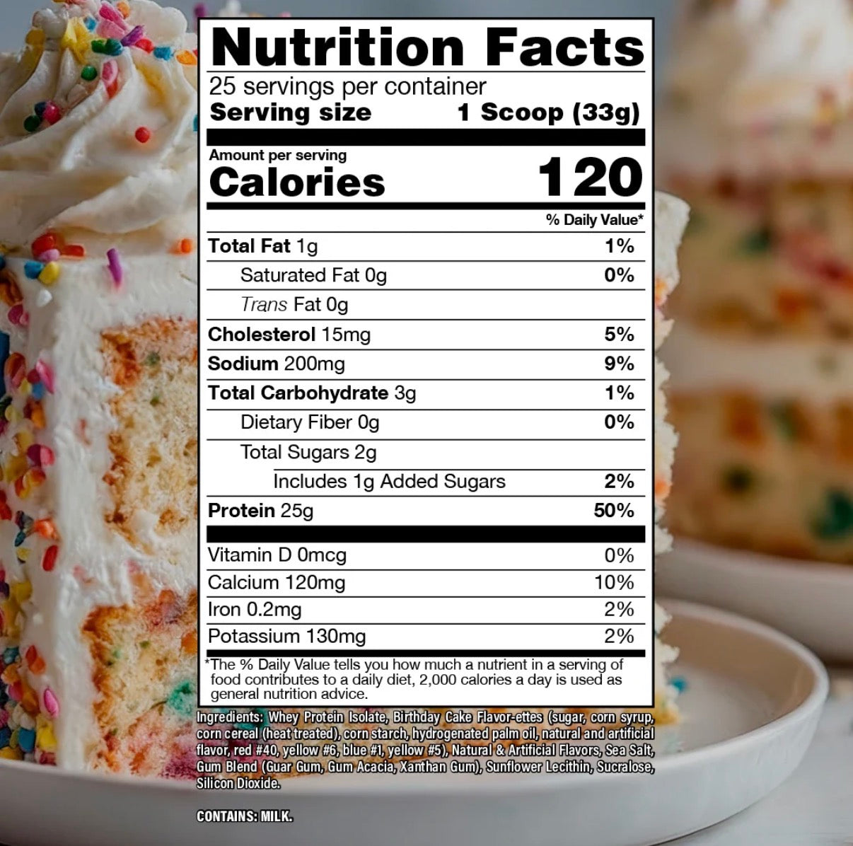 PROTEINA ISOLADA RAW BIRTHDAY CAKE 825G