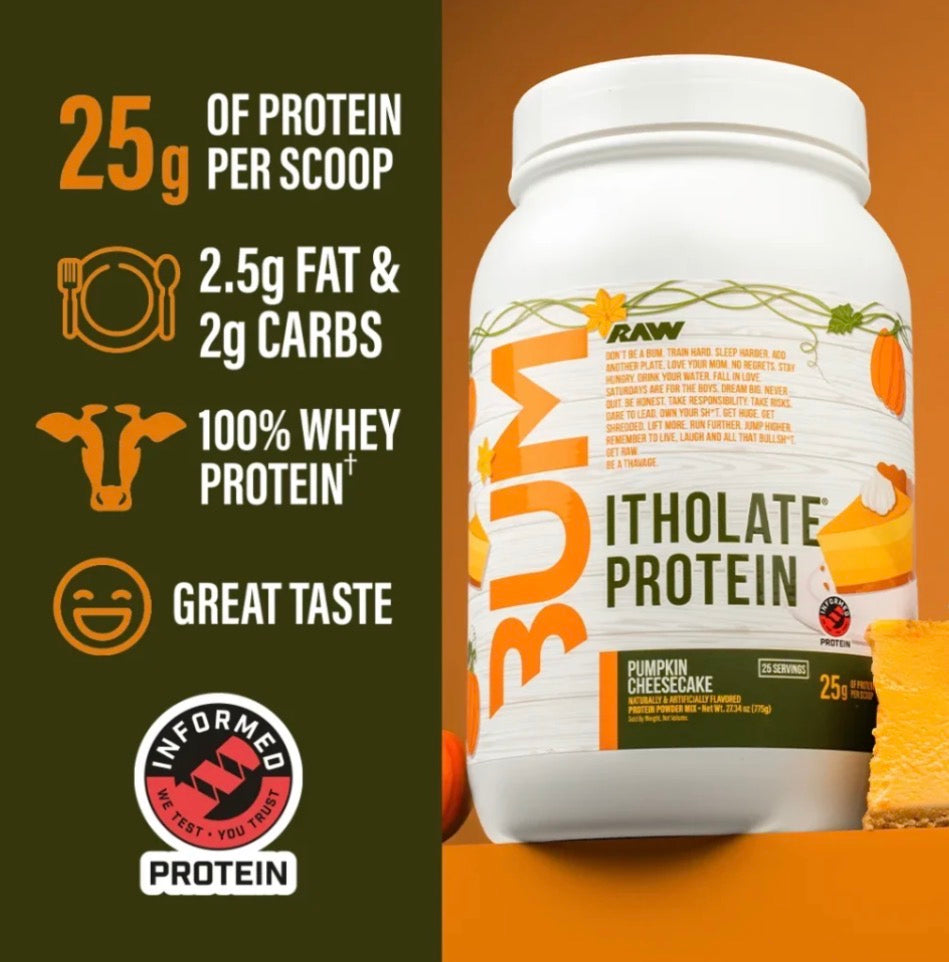 PROTEINA ISOLADA RAW PUMPKIN CHEESECAKE 775g