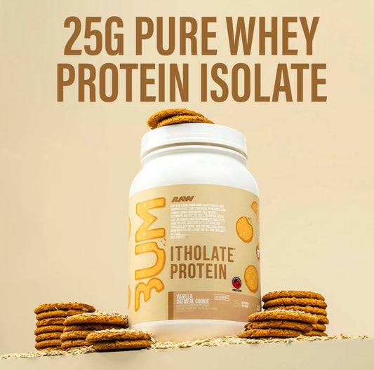 PROTEINA ISOLADA RAW VANILLA OATMEAL COOKIE 825G