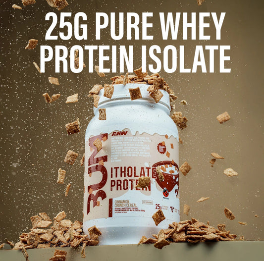 PROTEINA ISOLADA RAW CINNAMON CRUNCH CEREAL 800G
