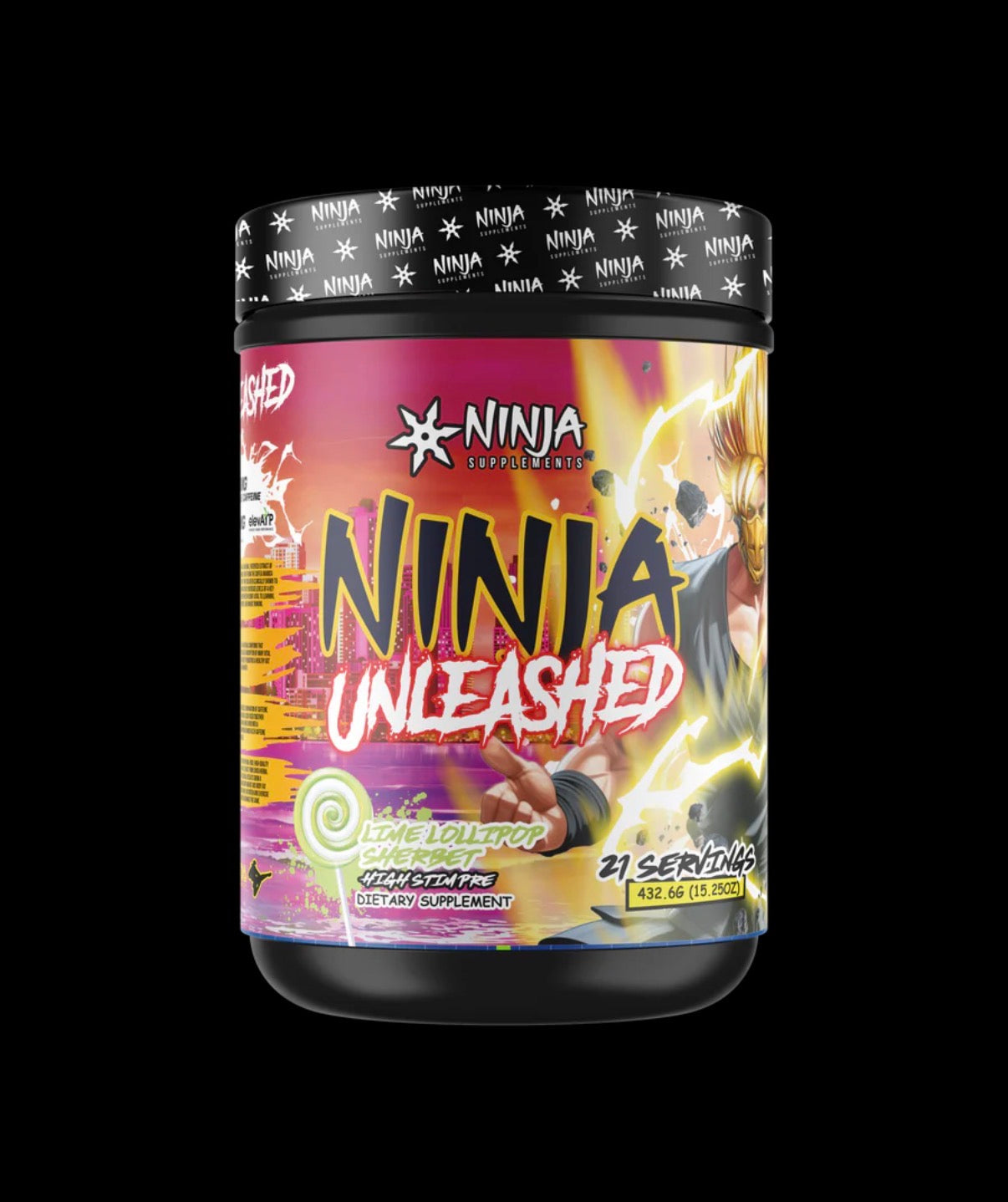 PRÉ TREINO NINJA UNLEASHED - 430G