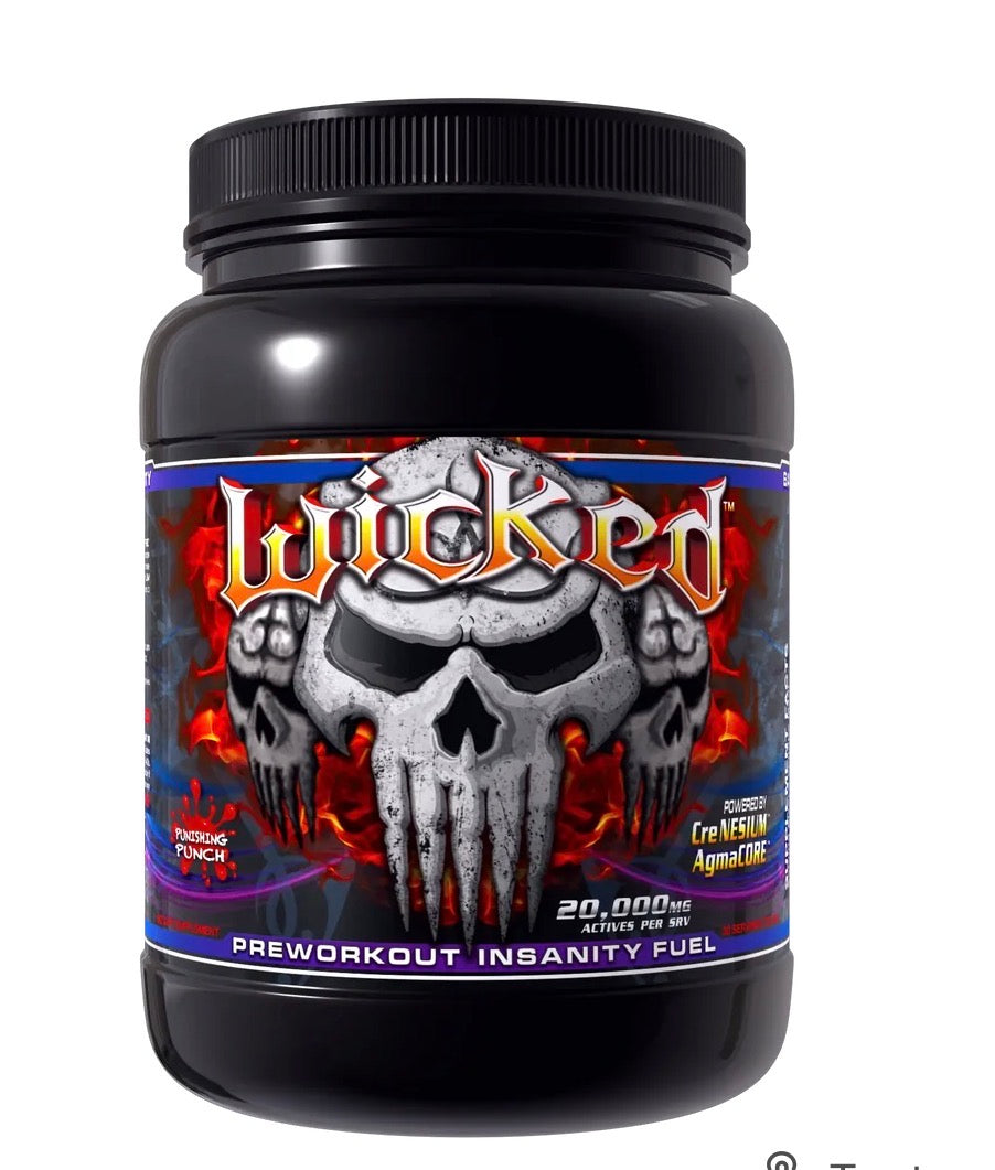 PRÉ TREINO WICKED - 330G
