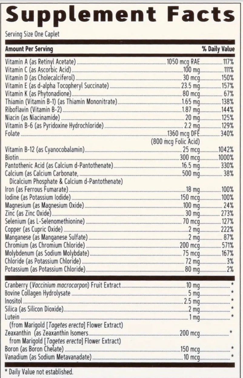 MULTIVITAMINICO GNC MULHERES - 60 TABLETES