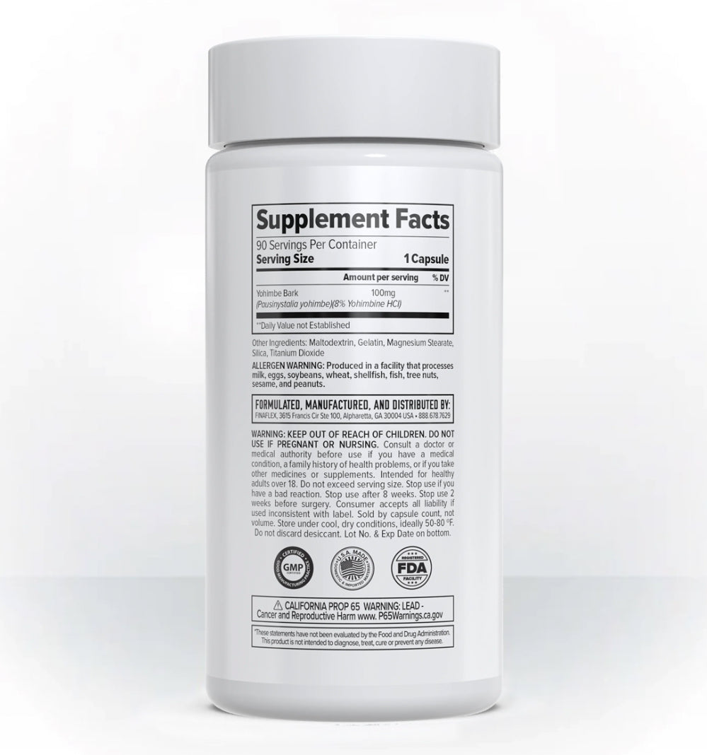 YOHIMBE FINAFLEX - 90 CAPSULAS